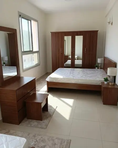 Bedroom set installed in a customer home