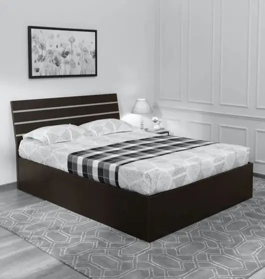 Wenge Storage Bed